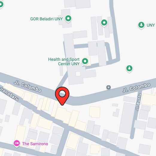 Top down view of location